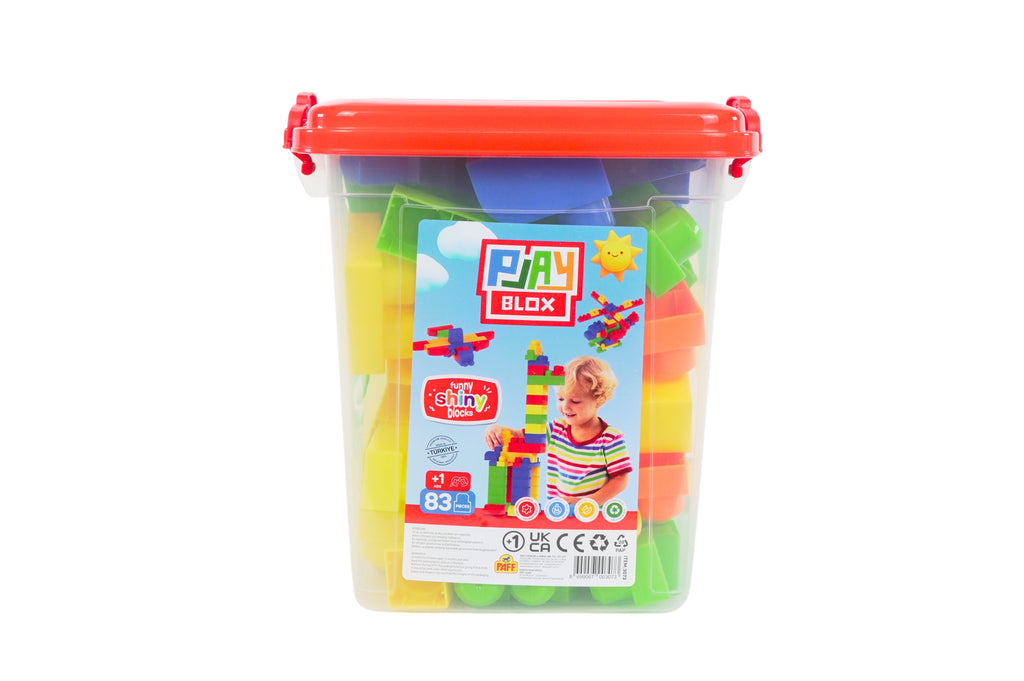 Play Blox Shine Building Blocks - 83 PCS Bucket