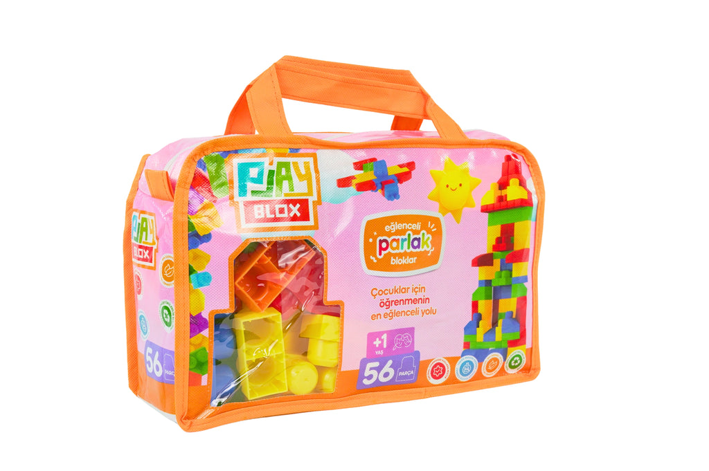 Play Blox Shiny Building Blocks - 56 PCS Bag