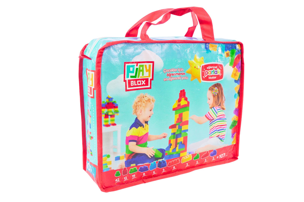 Play Blox Shiny Building Blocks - 107 PCS Bag