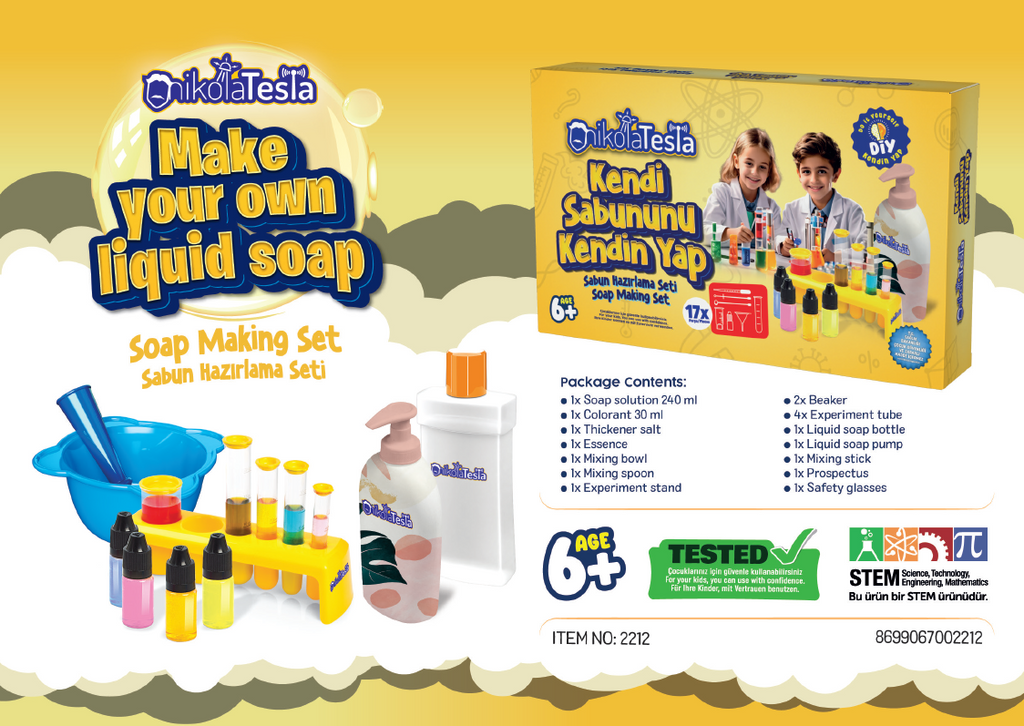 Nikola Tesla DIY Liquid Soap Factory