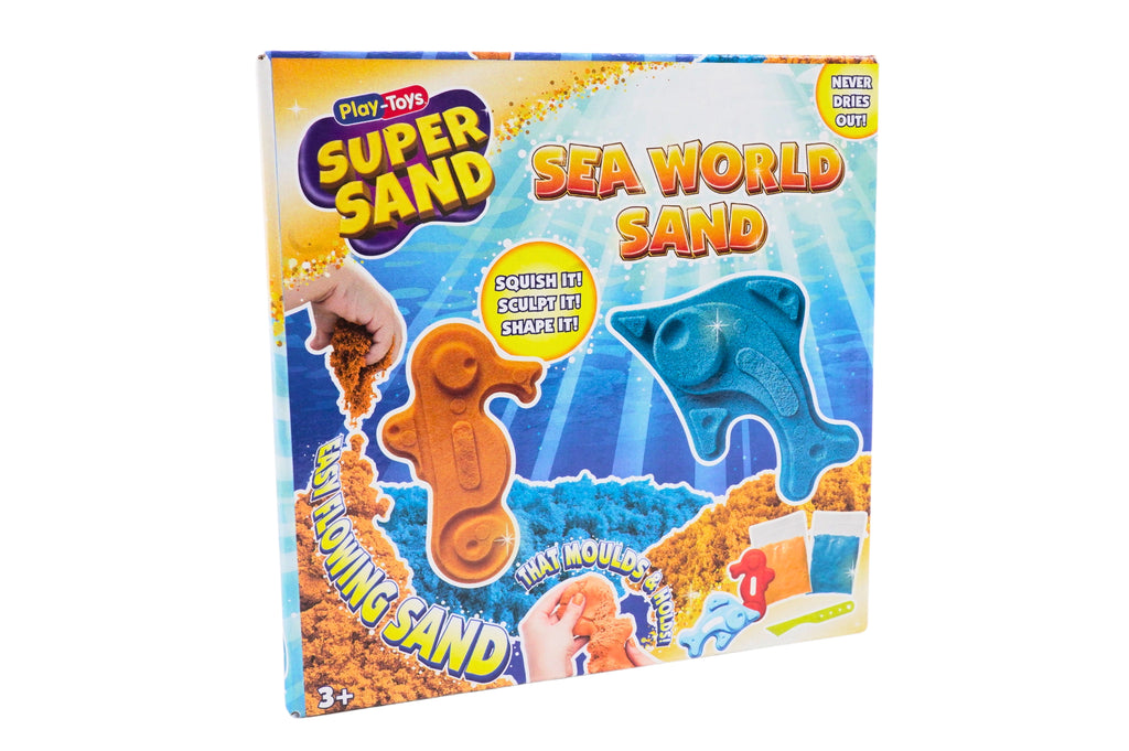 Super Sand Sea World Set - Soft Colours & Marine Moulds